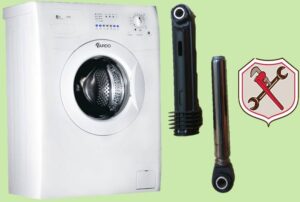 Reparatie van schokdempers van de Ardo wasmachine