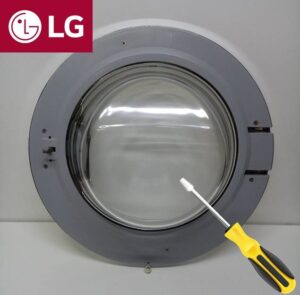Reparation av LG tvättmaskinslucka