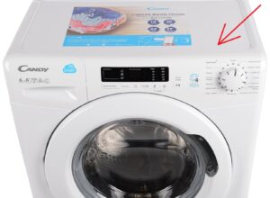 Comment retirer le couvercle d'une machine à laver Candy