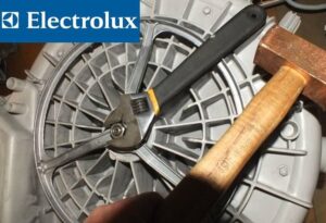 Removing the Electrolux washing machine pulley