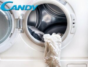 De Candy-wasmachine versnelt niet tijdens het centrifugeren