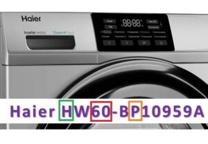 Декодиране на етикета на перални Haier